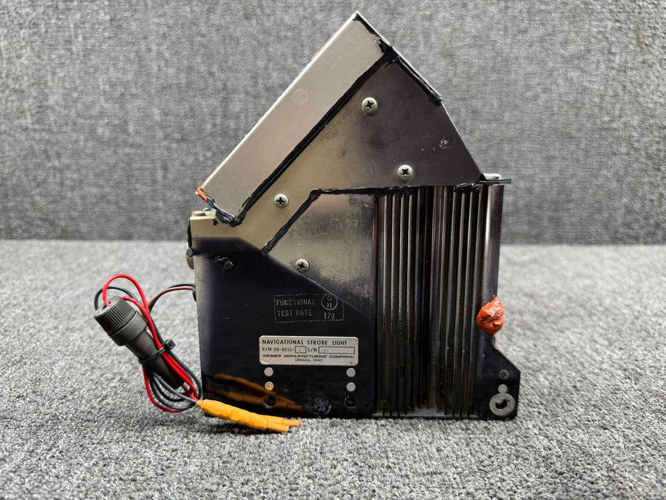 30-0515-1 (Use: 30-1172-1) Grimes Wing Navigation Strobe Light Assembly (Core)
