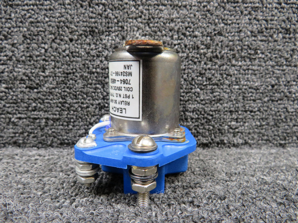 7064-4653 (Alt: MS24166-D1) Leach Relay (Volts: 28, Amps: 50)