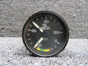 S208-6 LearJet Oil Pressure Indicator