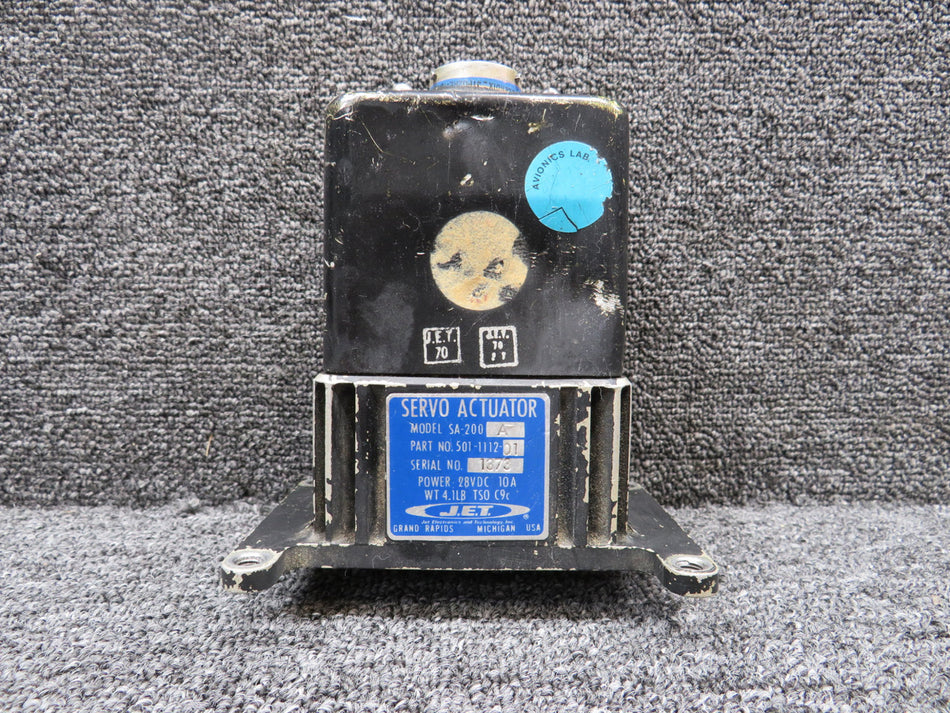 01-1112-01 JET SA-200A Servo Actuator with Mods