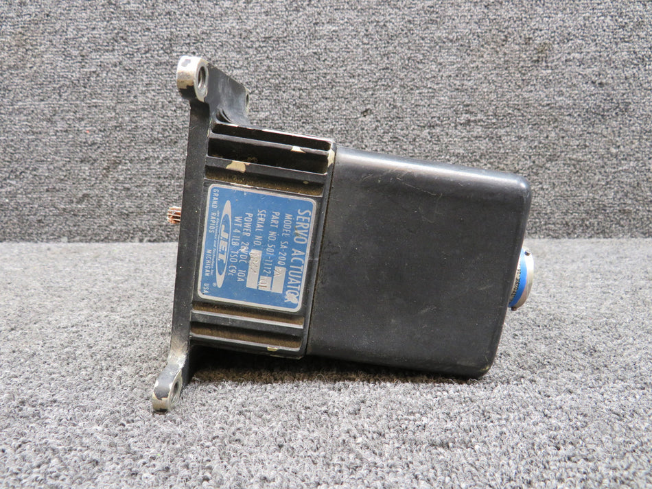 501-1112-01 JET SA-200A Servo Actuator with Modifications 28V, 10A (Core)