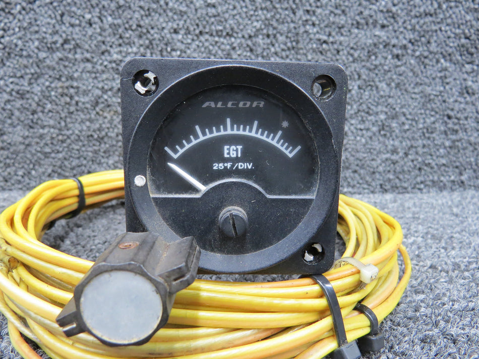 210-9A Alcor Exhaust Gas Temperature Indicator with Knob