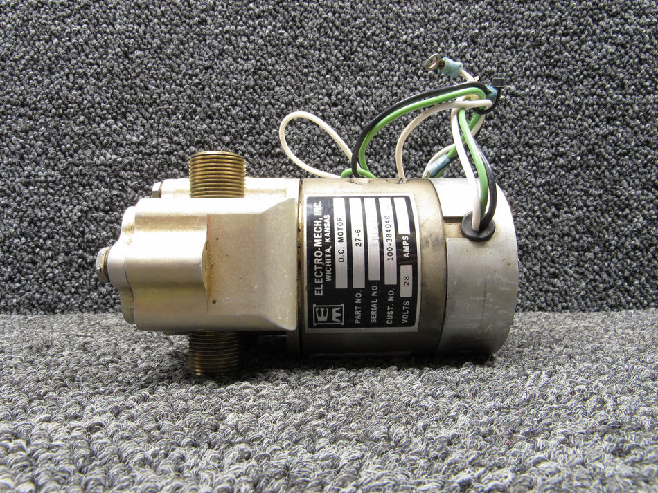 14F228-1, 27-6 Aero Space Gear Box Assembly with DC Motor (28V)