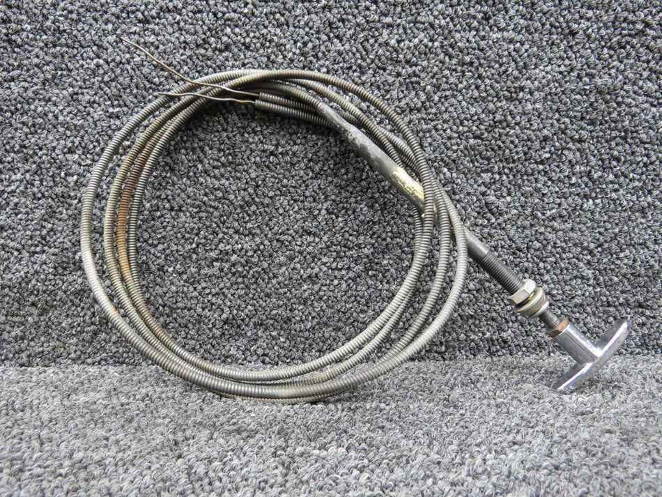 16775-000 (Alt: 454-120) Piper PA-24-250 Parking Brake Cable (Length: 49 ½”)