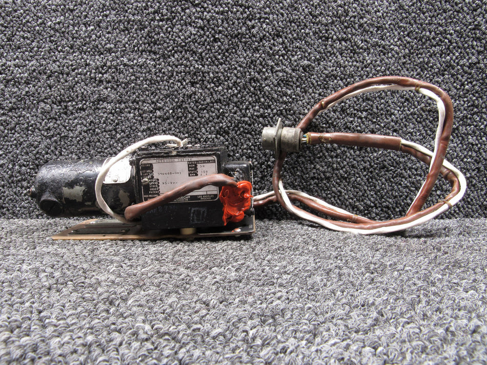 540468-3-1, 36702-5 Airesearch Actuator and Motor Assembly