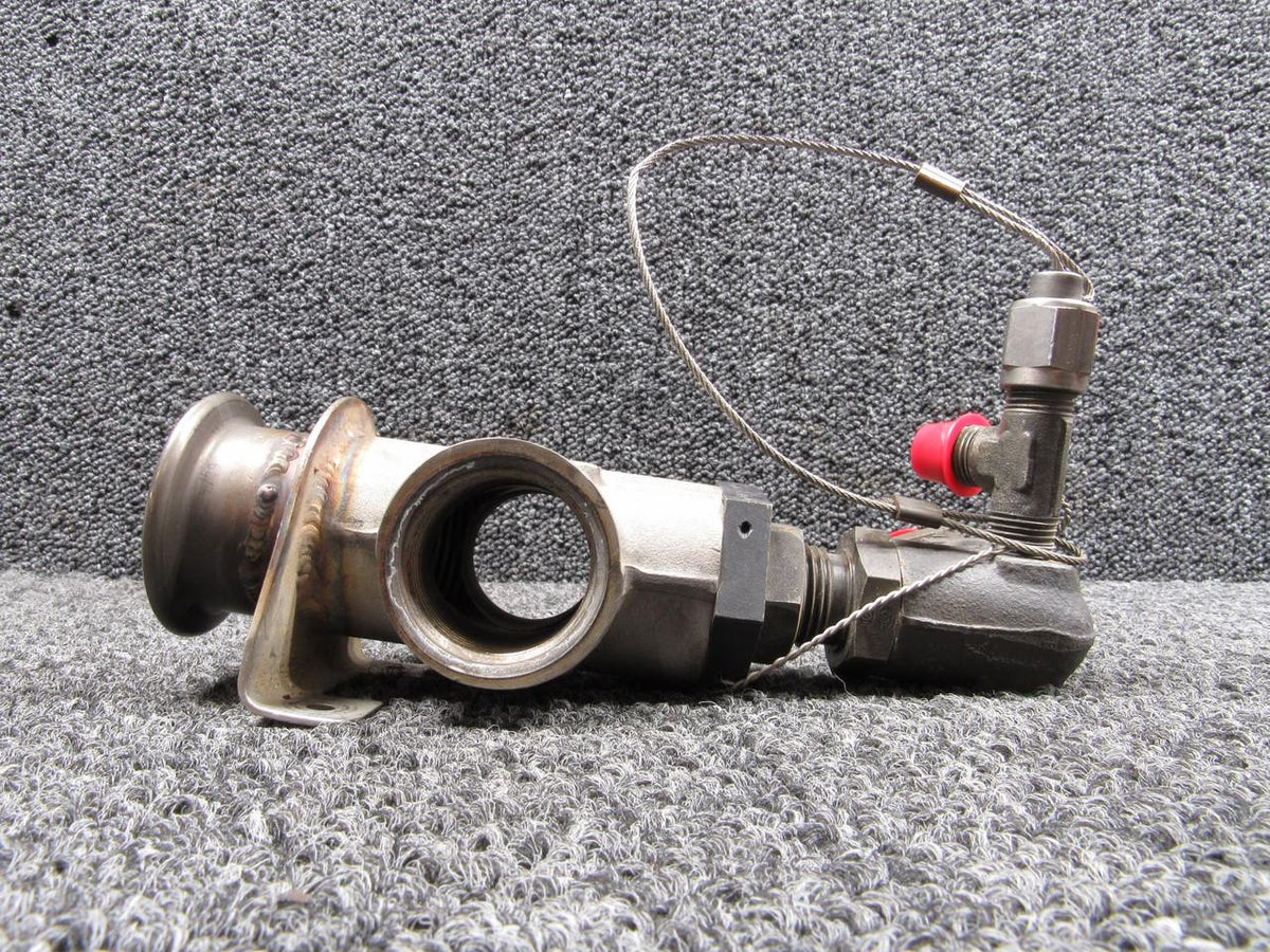 Cessna Aircraft Parts 5514120-2 Cessna 550 Cross Fitting Assembly with Elbow