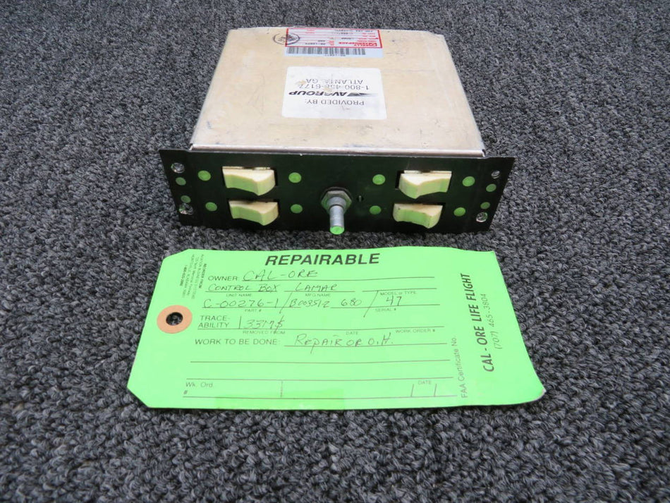 C-00276-1 Lamar Cabin Comfort Control (Core with Repair Tag) (C20)