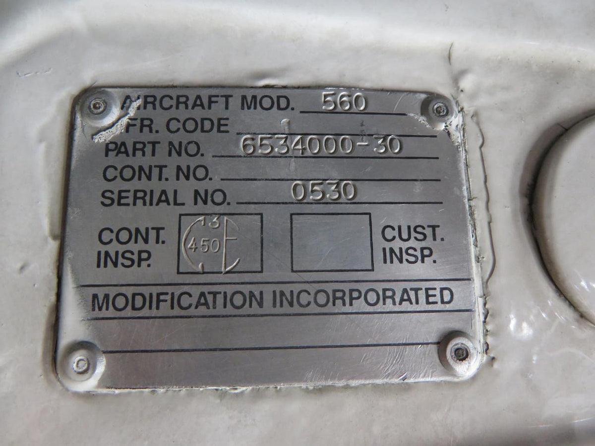 Cessna Citation 6534000-30 (Fso: 6534000-208) Cessna Citation 560 Elevator Assembly RH