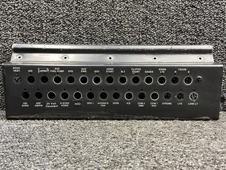 Robinson Helicopter & Airplane Parts C490-8 Robinson R44II Circuit Breaker Panel