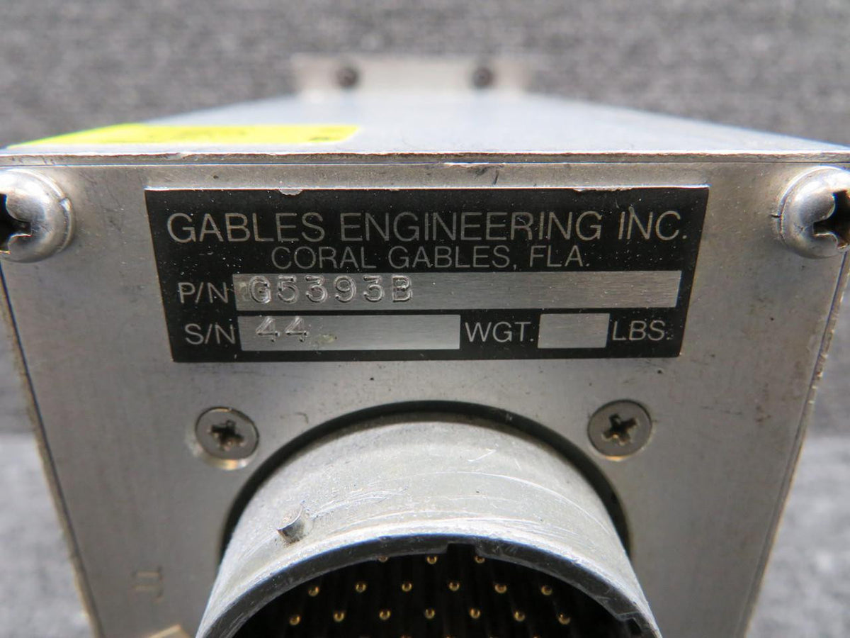 Gables G5393B Gables Engineering Navigation Control Head RH