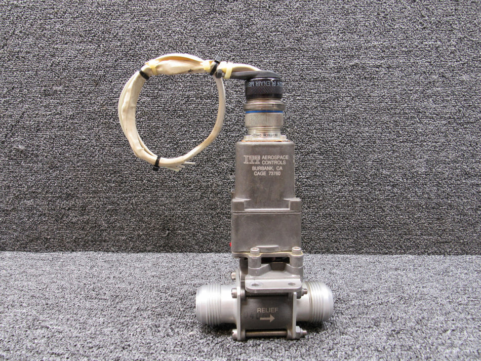 AV24B1325C-3 (Alt: 9912014-1) ITT Aerospace Motor Operated Shutoff Valve 28V