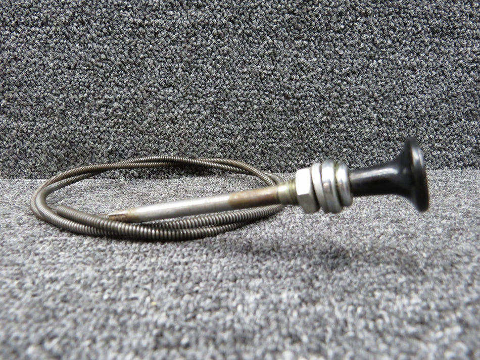B12-9089 Taylorcraft BC12-D Carburetor Heat Control Cable (Length: 41”)