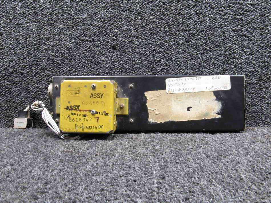 2518206-25, 2618342-3 LearJet 25D Yaw Dampener Box with Relay Box Assembly