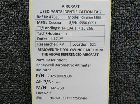 N476LC-KX111725KV-64JL