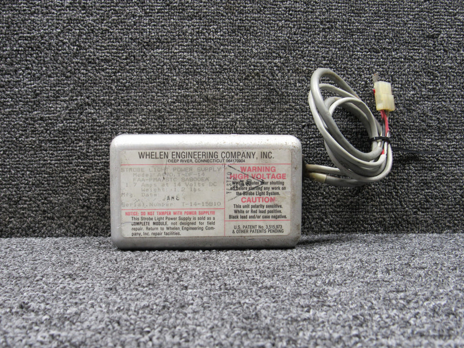 01-0245228-10 Whelen A490-T-DF-14 Strobe Light Power Supply 14V (Core)