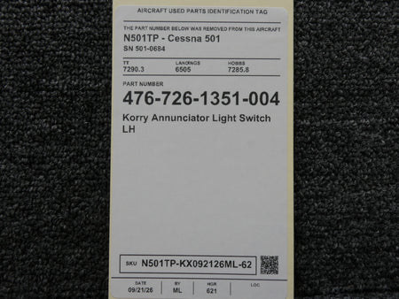 N501TP-KX092126ML-62MB