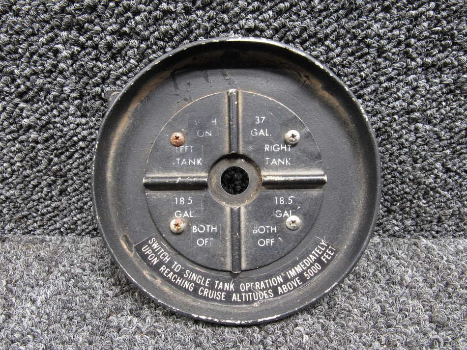 0511198 Cessna 172 Fuel Selector Cup with Placard