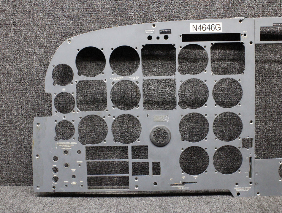 82554-011, 82556-006, 82555-005 Piper PA46-310P Instrument Panel Assembly