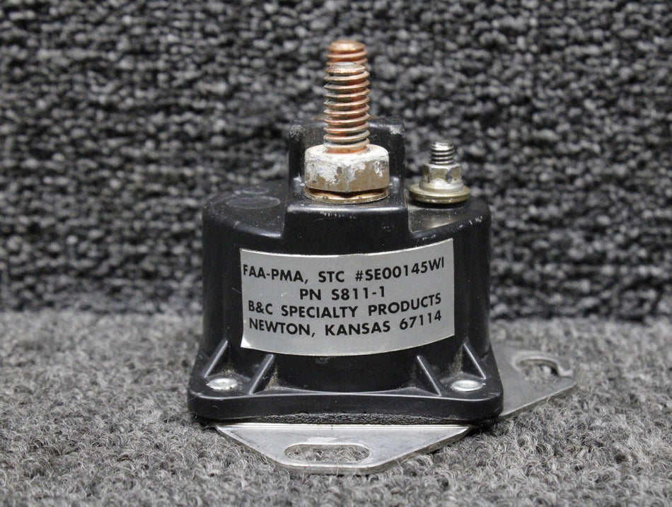 S811-1 B and C Specialty Products Starter Contactor (Volts: 12)