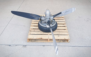 HC-B3TN-3B Hartzell 3 Blade Propeller with Logs (Dented Blade)