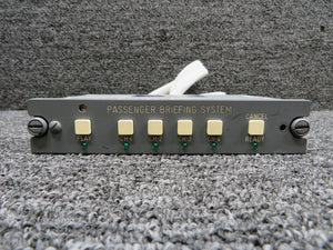 S2004-8 Baker Electronics Passenger Briefing System (Volts: 27.5)