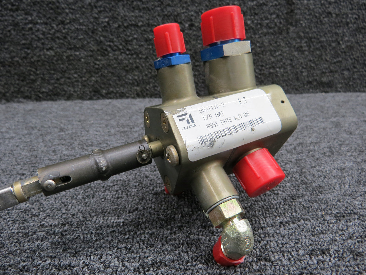 9851116-2 Cessna 206H Fuel Selector Valve Assembly – BAS Part Sales