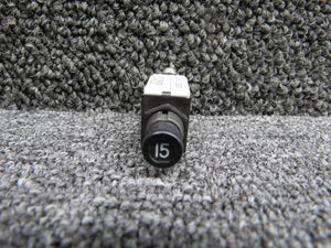 7277-5-15 Klixon Push Circuit Break Switch (Amps: 15)
