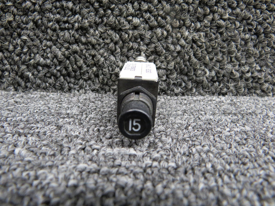 7277-5-15 Klixon Push Circuit Break Switch (Amps: 15)