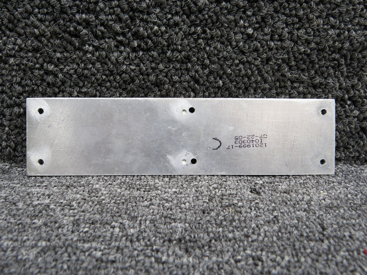 1201999-14 Cessna 206H Rear Cargo Door Emergency Exit Placard