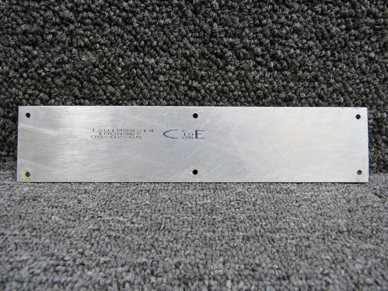 1201999-14 Cessna 206H Rear Cargo Door Emergency Exit Placard