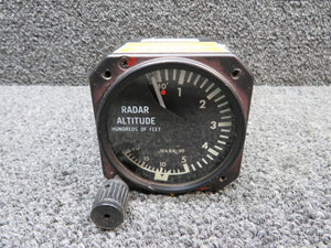 104-0114-00 Bonzer AI-74 Radar Altimeter Indicator, Lighted (Volts: 12-30)