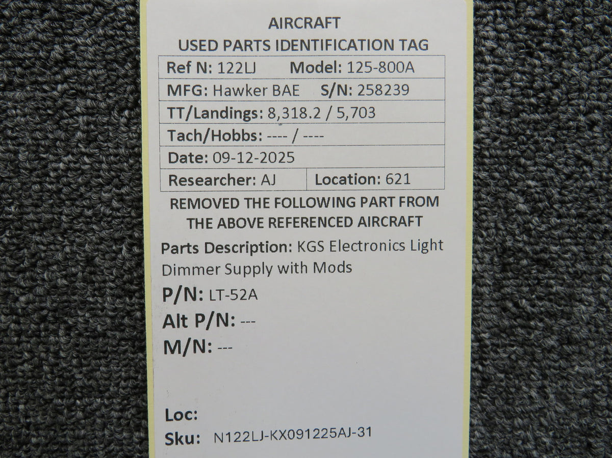 N122LJ-KX091225AJ-31JL-N1