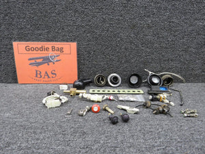 Cessna 172S Goodie Bag with Lights, Switches, Brackets Etc