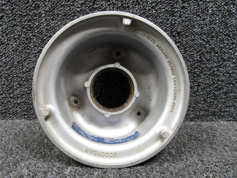9532117 (Alt: 9524203) Goodyear 6.00-6 Outer Wheel Half Unit