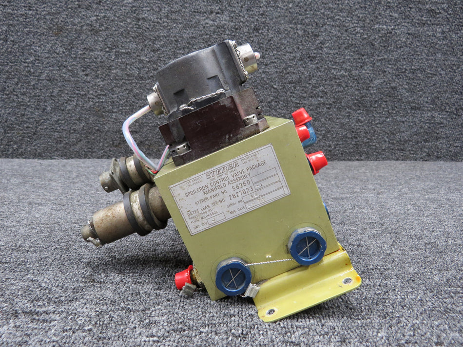 56260 (Alt: 2627023-1) Sterer Spoileron Control Valve Manifold Assembly (Core)