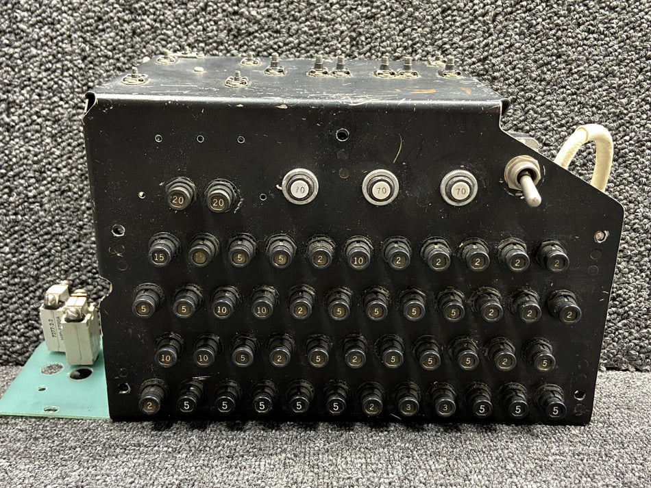 640072-001, 7277-2 Piper PA60-602P Aerostar Circuit Breaker Panel Assembly