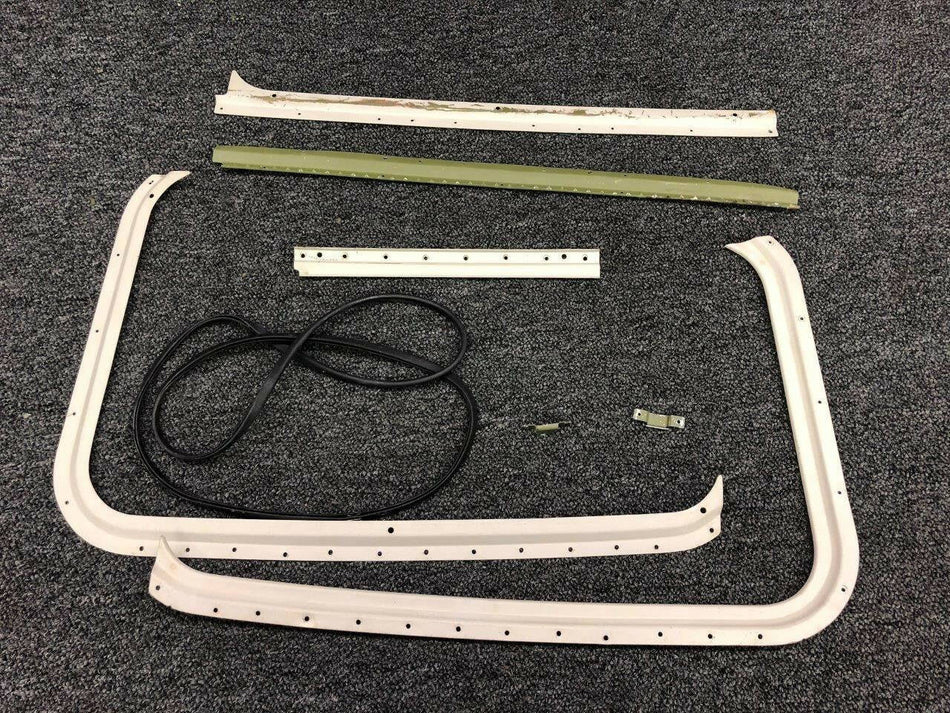 0710026-8/0710026-10/0710113-8 Cessna 180 RH Lwr/Fwd Window Retainer/Upholstery BAS Part Sales | Airplane Parts
