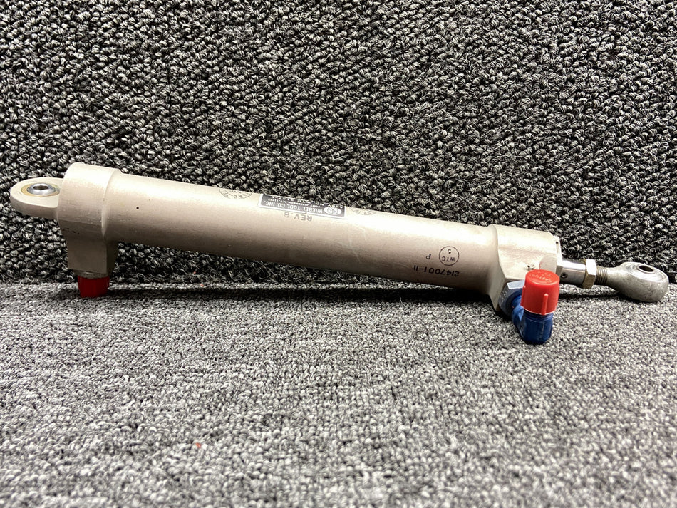 WTC2147-1 (Alt: 980017-001) Wiebel Tool Hydraulic Flap Actuator Assembly LH
