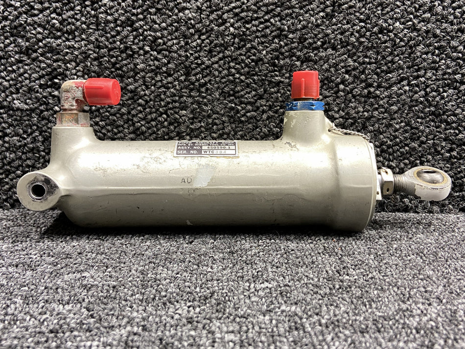 450590-1 (Alt: 450590-001) Wiebel Nose Gear Retract Actuator Assembly