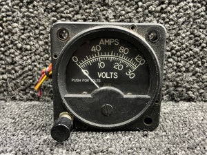 0302-009 (Alt: 980031-503) B&D Instruments Volt, Amp Meter Indicator