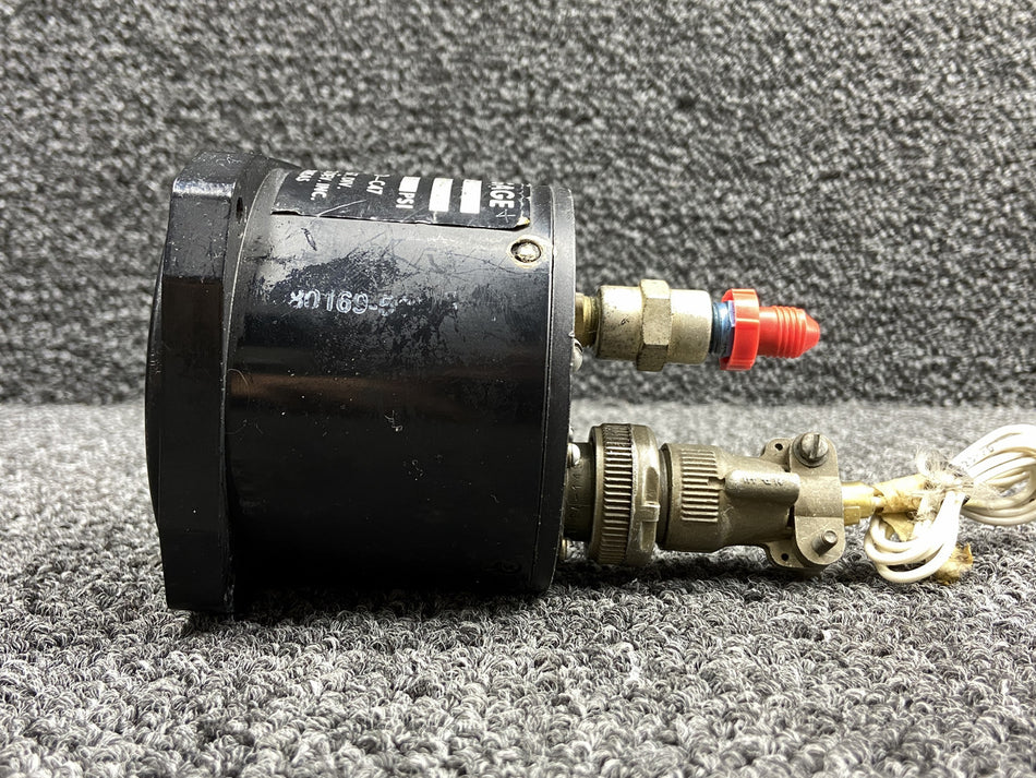 18-1000-8 RC Allen Tri-Engine Indicator (28V, Oil PSI, Cyl & Oil Temp)
