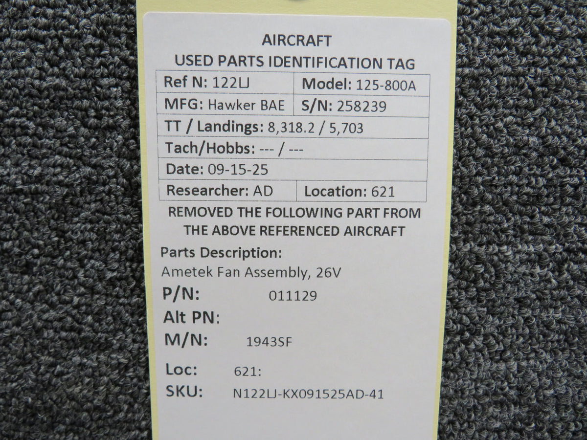 N122LJ-KX091525AD-41BS-NO
