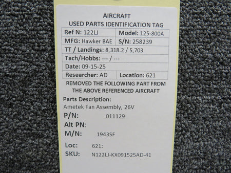 N122LJ-KX091525AD-41BS-NO