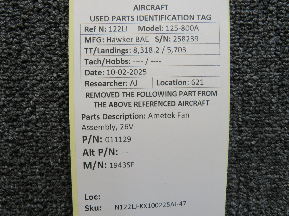 N122LJ-KX100225AJ-47AS