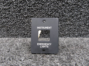 129-384021-3 Raytheon Electric Lighted Emergency Light Panel Assembly