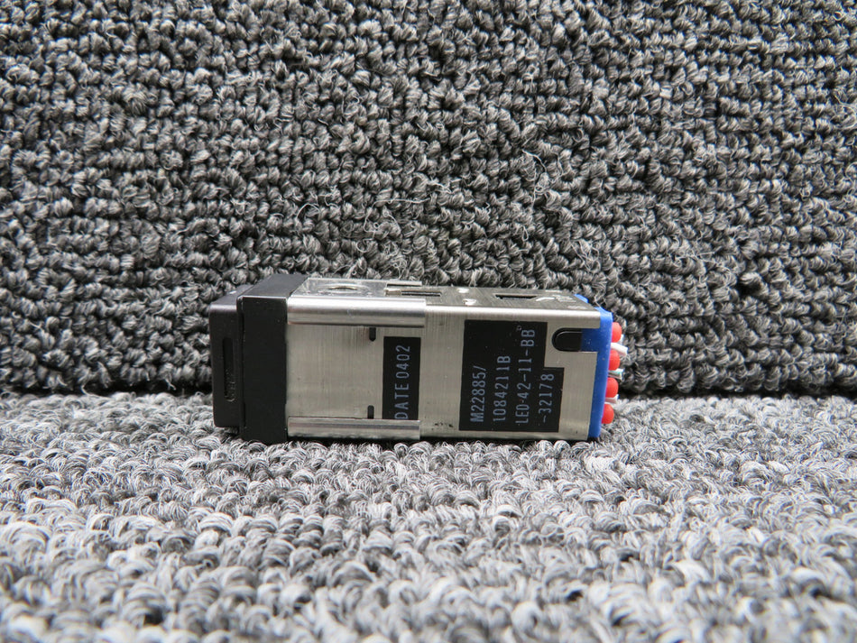 M22885-1084211B Aerospace (P-Test) Annunciator Push Switch