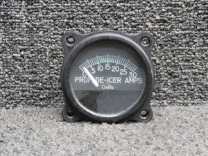 CM2631-2 Aircraft Inst. Propeller De-Ice Ammeter Indicator (Amps Range: 0-30)