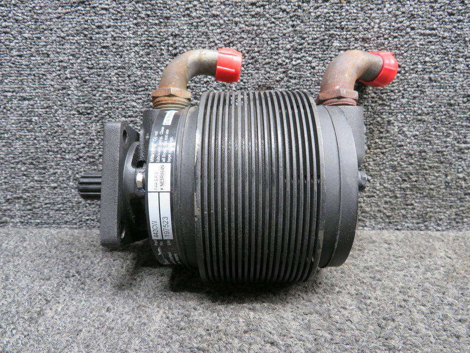 442CW Continental IO-470-VO Airborne Dry Air Pump Assembly