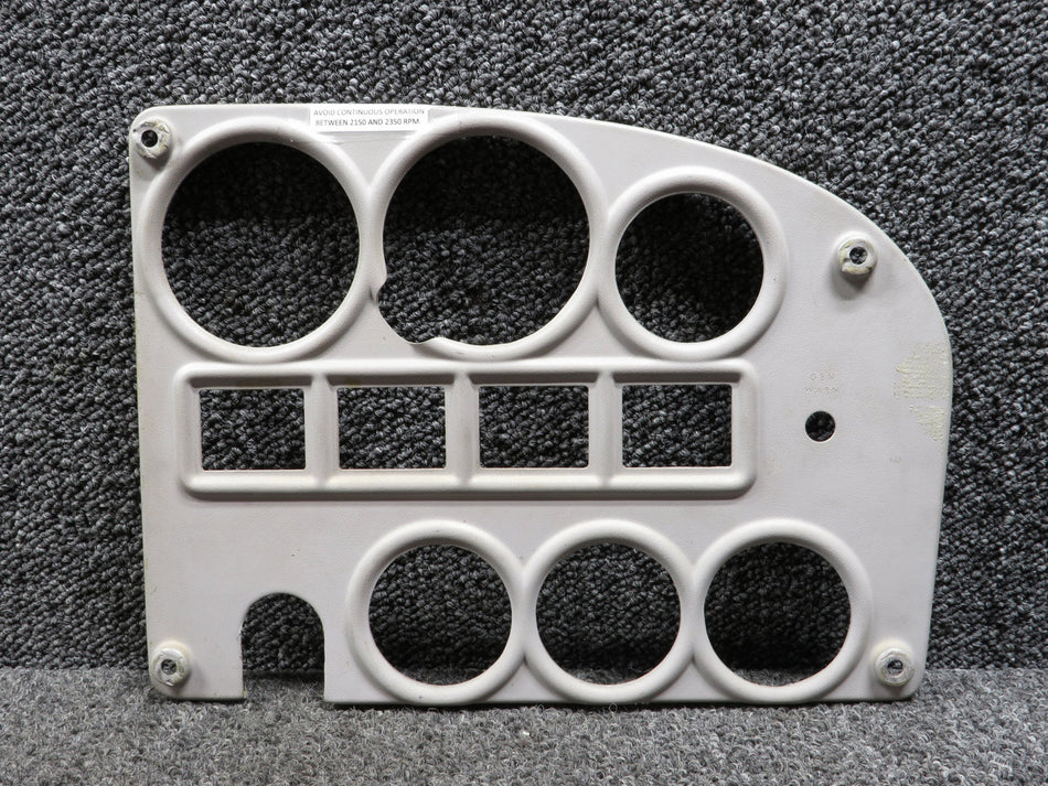 0513319-4 Cessna 172G Engine Instruments Cover Panel (Gray)
