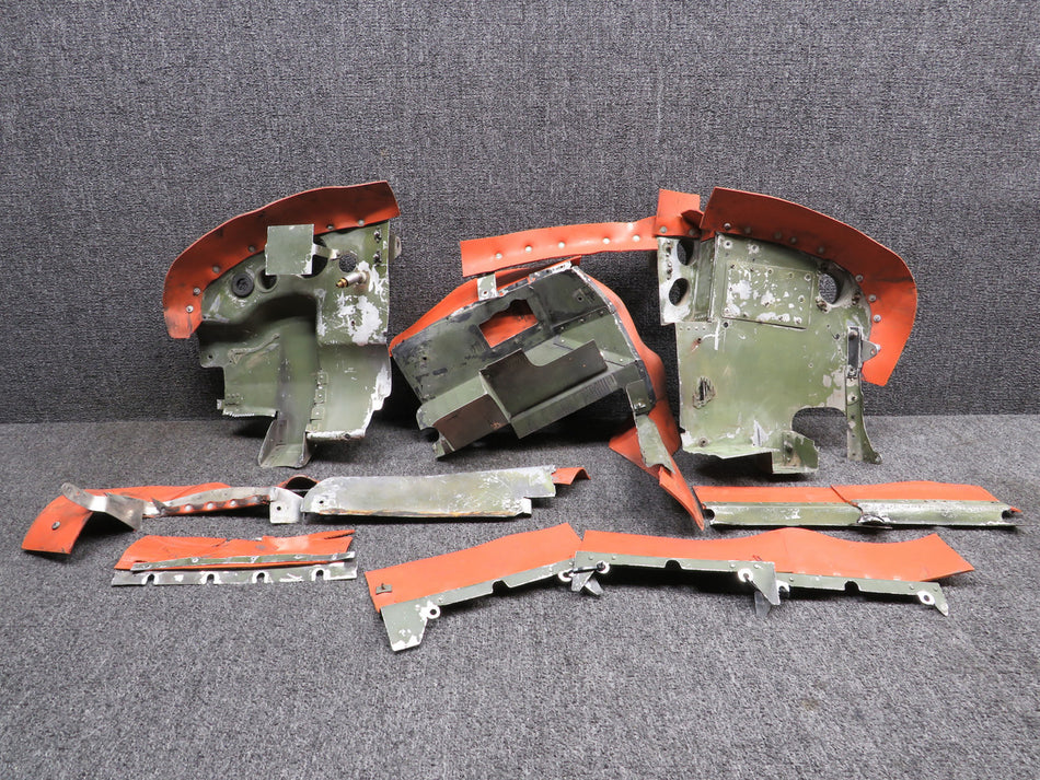 Cessna 310Q Engine Baffle Set LH (Total Time: 5952.20)